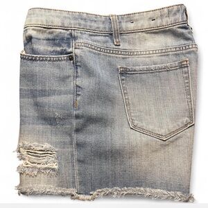 Miss Me Distressed Denim Shorts, high-waisted, 29